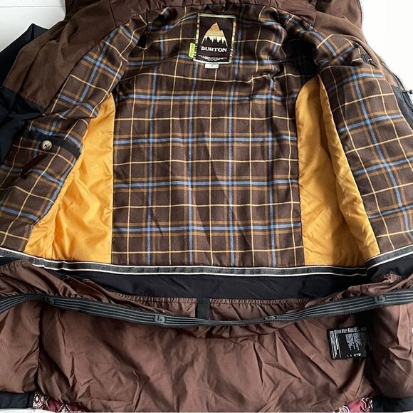 Burton Mens Dry Ride Cambridge Winter Ski Snowboarding Jacket Size Small - Picture 8 of 16
